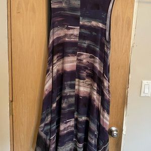 Vera wang handkerchief, maxi dress